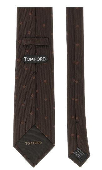26FW 톰포드 넥타이 STE001 S0339EAR CHOCOLATE - TOMFORD