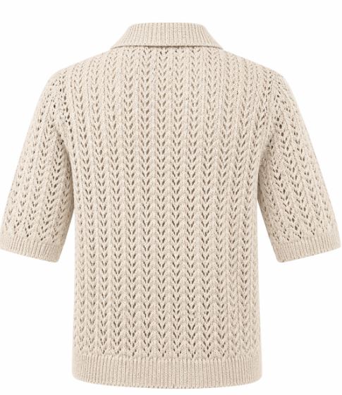 26SS 일레븐티 폴로 티셔츠 M81MAGM05 MAG0K03600 IVORY - ELEVENTY