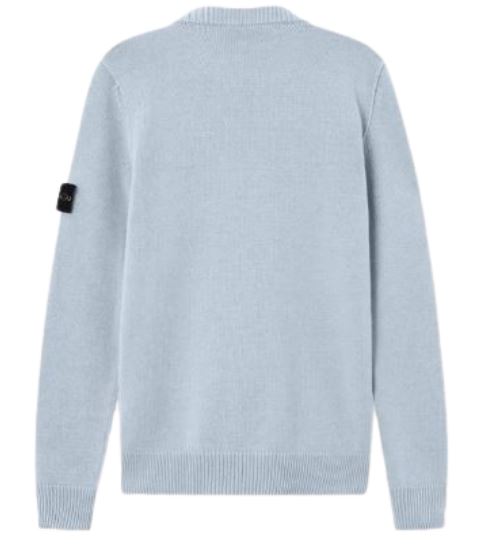 26FW 스톤 아일랜드 램스울 립드 트림 레귤러 핏 크루넥 점퍼 L2S155100072 S00A3V0049 ASH GREY - STONE ISLAND