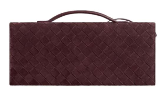 26FW 보테가베네타 안디아모 클러치 741511 V60F16147 Deep mahog - BOTTEGA VENETA