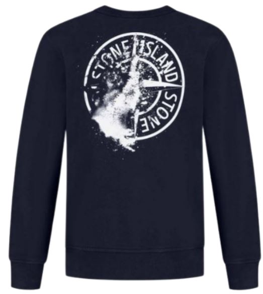 26FW [키즈] 스톤 아일랜드 티셔츠 L2S166100014 S0514V0020 Blu navy - STONE ISLAND