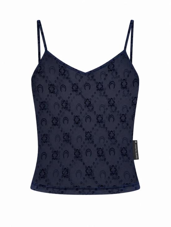 26FW 마린세르 민소매 티셔츠 WTO514ACJER0005 BL90 NAVY