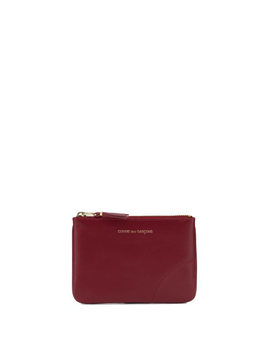 26FW 꼼데가르송 클래식 레더 라인 파우치 SA8100RED RED