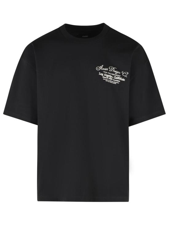 26FW 아미리 폴로 티셔츠 AM426JR003002 Black