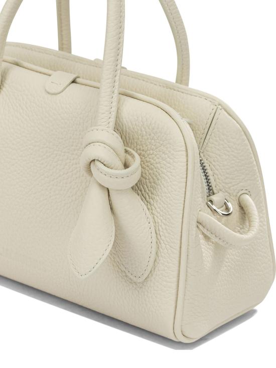 26FW 자크뮈스 TURISMO 투리스모 소프트 스몰 볼링 토트벡 BAW00416AC03A03LIGHT IVORY White - JACQUEMUS