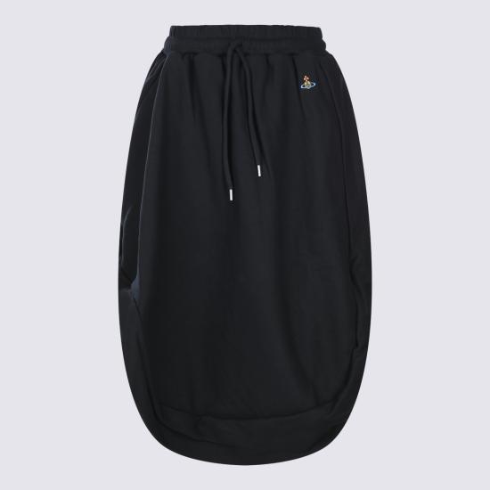 26FW 비비안웨스트우드 미디 스커트 1J01000P J00ASN401 Black
