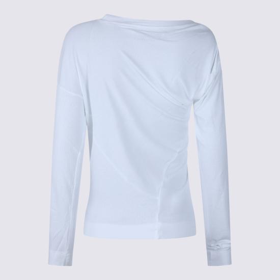 26FW 비비안웨스트우드 체인 로고 자수 카디건 자켓 3G01003Y J00BOA401 WHITE - VIVIENNE WESTWOOD