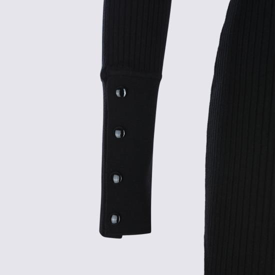 26FW 쿠레쥬 미디 원피스 326MRO906 FI00019999 Black - COURREGES