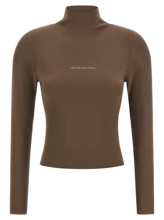 26FW 알렉산더 왕 터틀넥 1KC4261039269 Beige