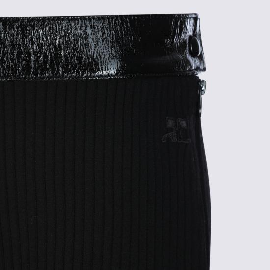26FW 쿠레쥬 레깅스 326MPA711 FI00019999 Black - COURREGES