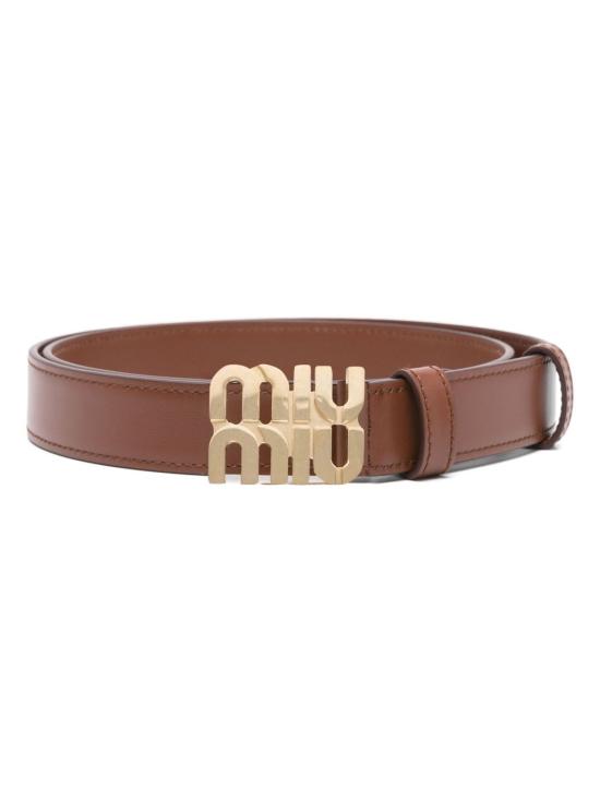 26FW 미우미우 벨트 5CC565 2AIXF0005 BROWN