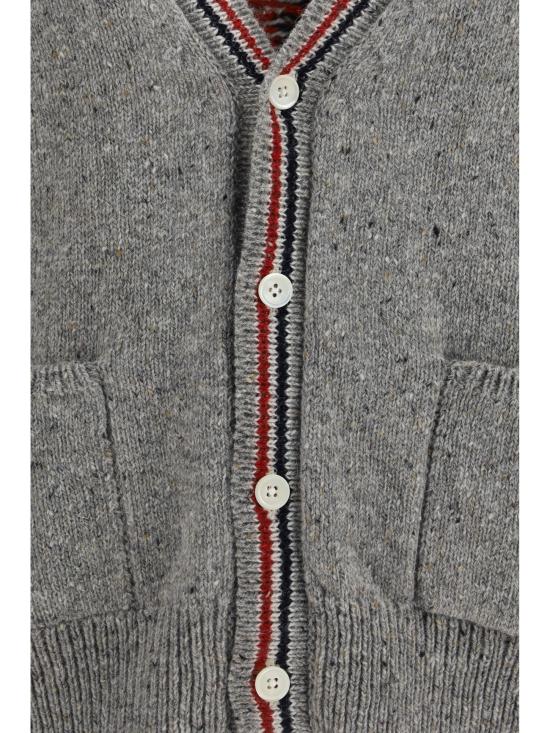 26FW 톰브라운 도네갈 인타르시아 헥터 패치워크 가디건 MKC647AY1506055 DOM - THOM BROWNE