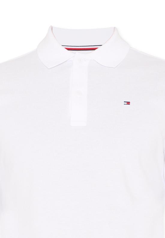26SS [키즈] 타미힐피거 폴로 셔츠 KB0KB09664 YBR WHITE - TOMMY HILFIGER