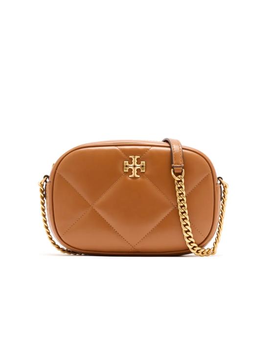 26FW 토리버치 키라 다이아몬드 퀼트 카메라백 154715 203 CHESTNUT