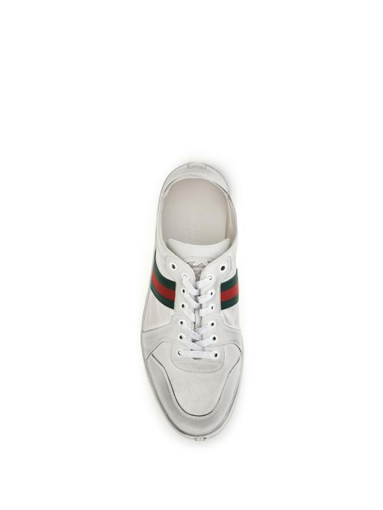 26FW 구찌 스트레치 로우 탑 스니커즈 864140AAGFF 9099 WHITE - GUCCI