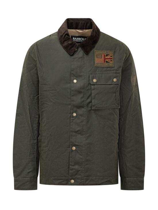 26FW 바버 인터네셔널 워커스 왁스 자켓 MWX1853MWX SG91 SAGE