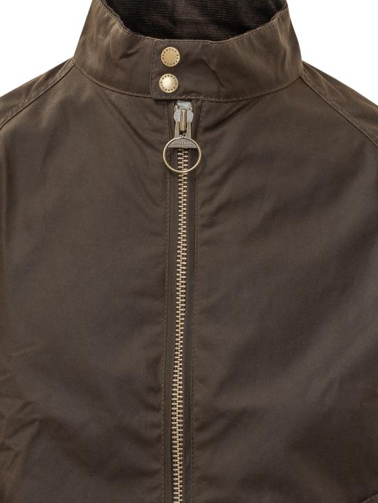 26FW 바버 인터내셔널 스티브 맥퀸 머천트 왁스 봄버 재킷 MWX0465MWX OL71 OLIVE - BARBOUR