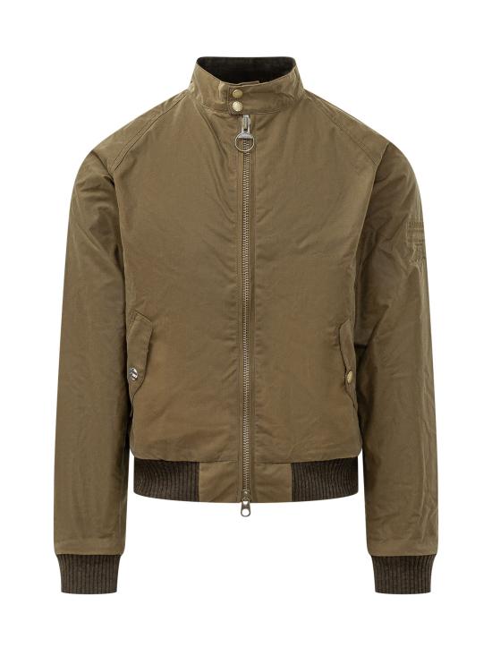 26FW 바버 인터내셔널 스티브 맥퀸 머천트 왁스 봄버 재킷 MWX0465MWX SN31 SAND