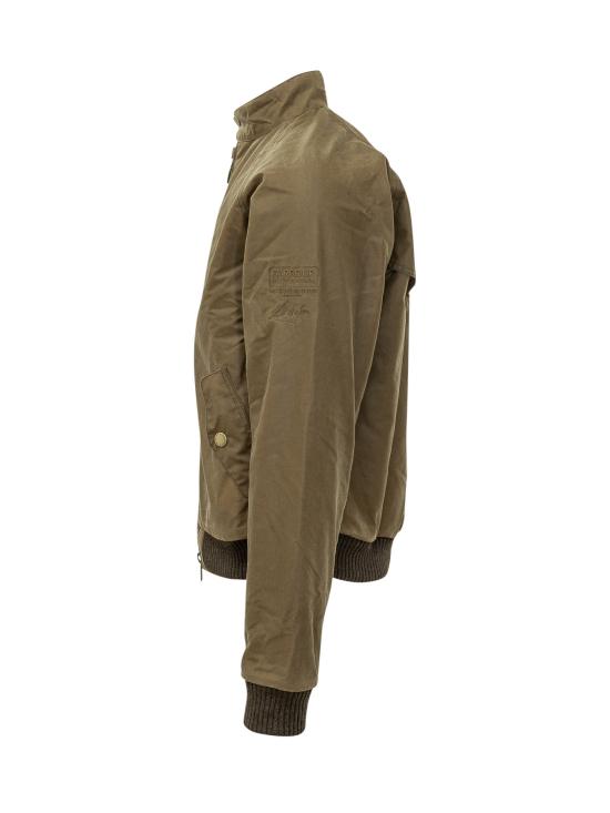26FW 바버 인터내셔널 스티브 맥퀸 머천트 왁스 봄버 재킷 MWX0465MWX SN31 SAND - BARBOUR