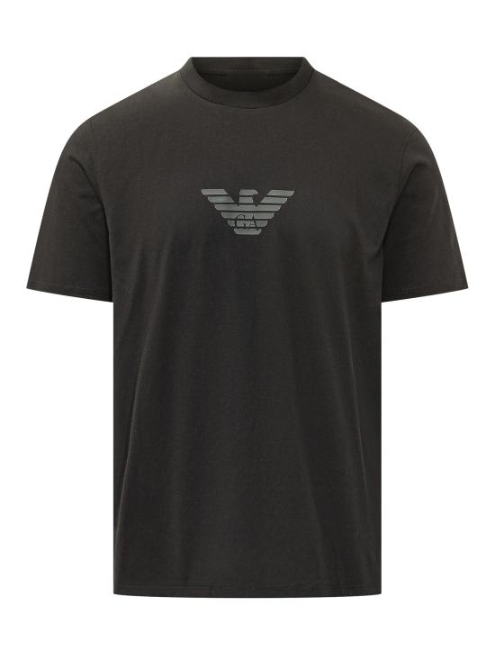 26FW 엠포리오 아르마니 반팔 티셔츠 EM004583AF13669 MC539 BLACK