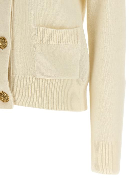 26FW 발망 가디건 HF1KL917KI870KA White - BALMAIN