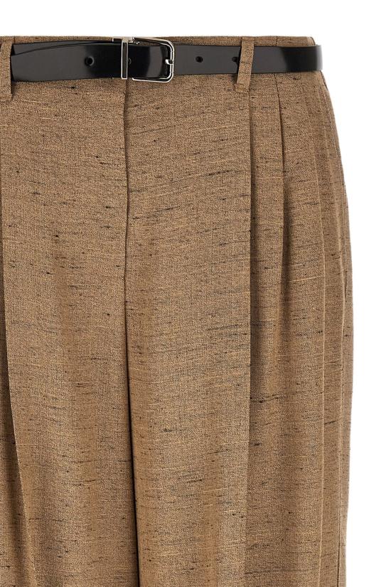 26SS 돌체앤가바나 스트레이트 팬츠 FTDMITHUMWCS8230 Beige - DOLCE & GABBANA