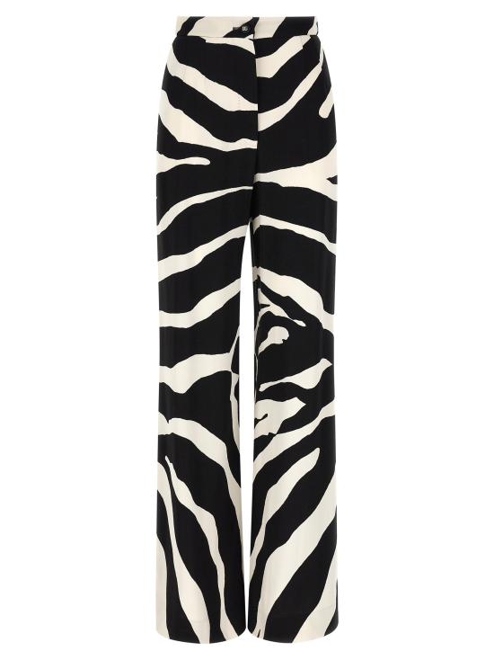 26SS 돌체앤가바나 스트레이트 팬츠 FTCJATFSROJHW3TU White Black