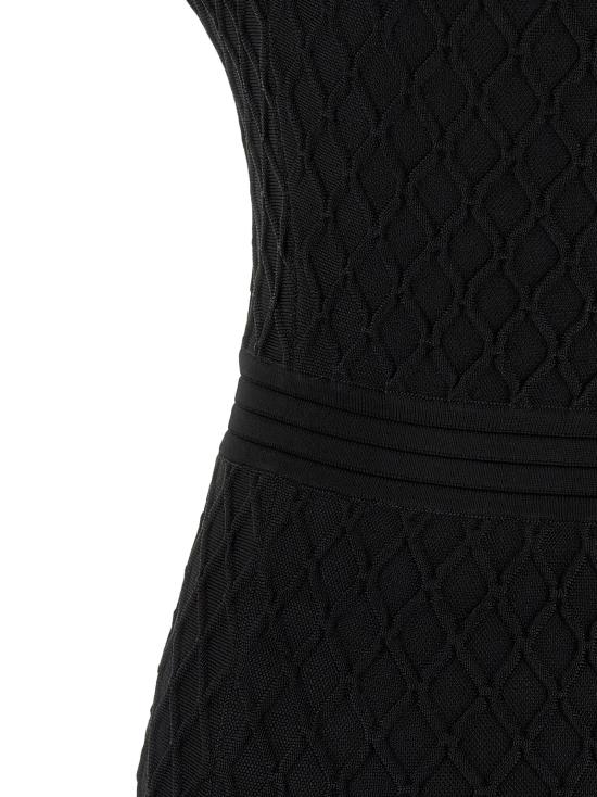 26FW 발망 숏 원피스 HF1R7520KK200PA Black - BALMAIN