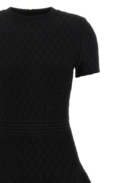 26FW 발망 숏 원피스 HF1R7520KK200PA Black - BALMAIN