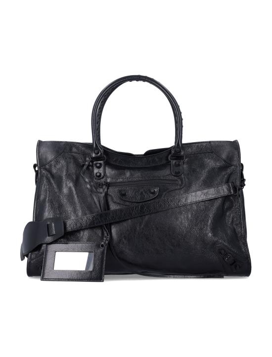26FW 발렌시아가 르 시티 백 라지 8657652ACME 1000 NERO