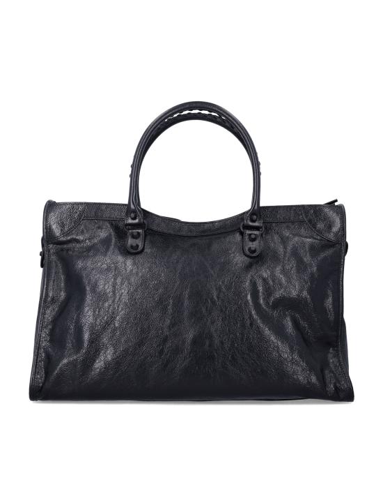 26FW 발렌시아가 르 시티 백 라지 8657652ACME 1000 NERO - BALENCIAGA