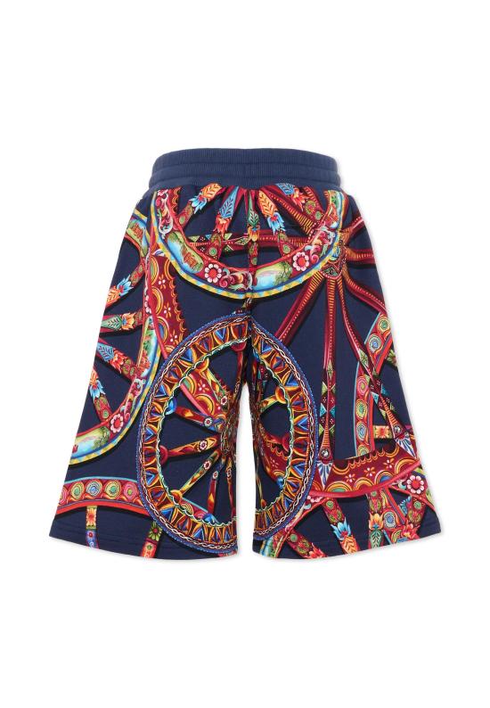 26FW [키즈] 돌체앤가바나 쇼츠/버뮤다 L4JQU4 HS7RF HB6DU BLUE - DOLCE & GABBANA