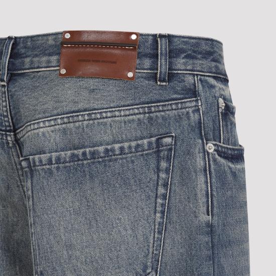 26FW 드리스 반 노튼 데님 팬츠 2620209414410 504 BLUE - DRIES VAN NOTEN