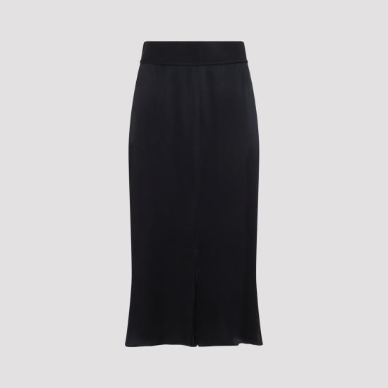26FW 마르지엘라 미디 스커트 S51ME0062 M36047 900 BLACK