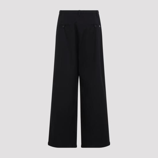 26SS 발렌시아가 스트레이트 팬츠 871309 TKP07 1000 BLACK - BALENCIAGA