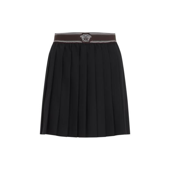 26FW 베르사체 숏 스커트 1025881 1A17669 1B000 NERO - VERSACE