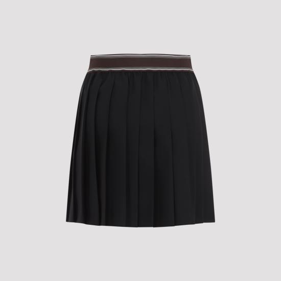 26FW 베르사체 숏 스커트 1025881 1A17669 1B000 NERO - VERSACE