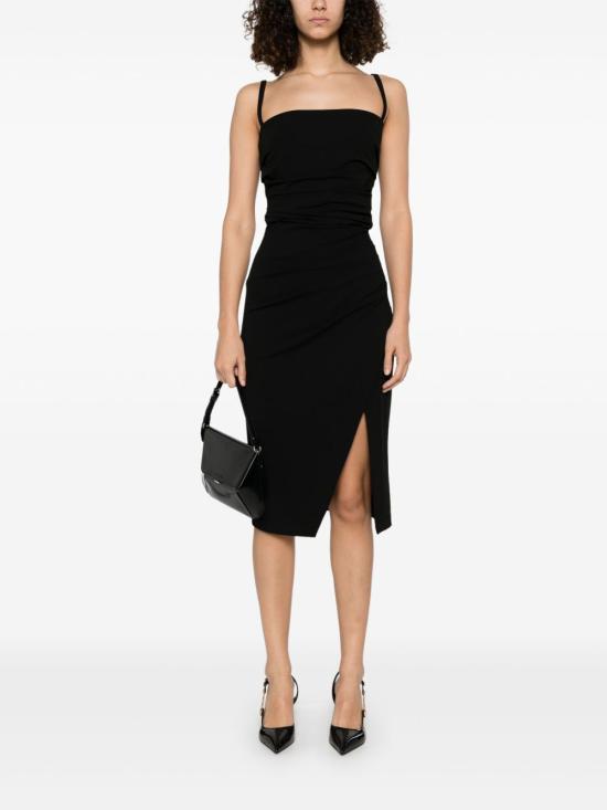 26FW 돌체앤가바나 미디 원피스 F6JMHT FUIBFN0000 Nero - DOLCE & GABBANA