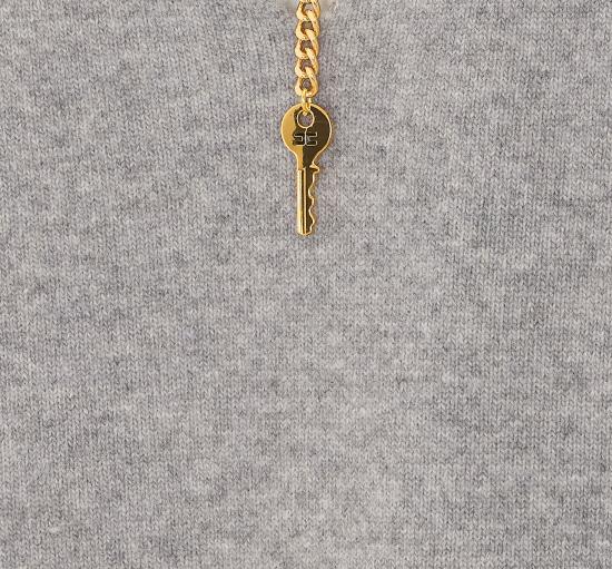 26FW 엘리자베타프랜치 미디 원피스 AM23T66E2 431 Grey - ELISABETTA FRANCHI