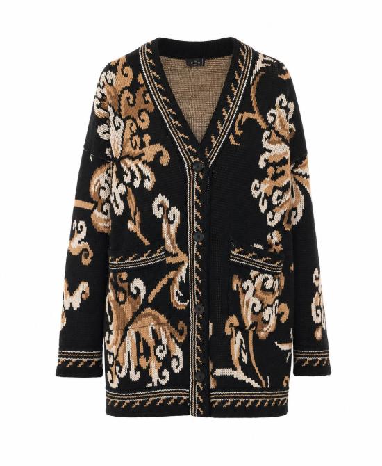 26FW 에트로 가디건 WRKE0159 AQ12UN0000 Black