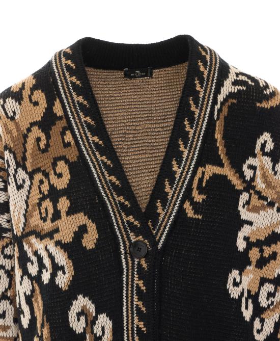 26FW 에트로 가디건 WRKE0159 AQ12UN0000 Black - ETRO