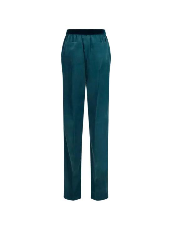26FW 톰포드 스트레이트 팬츠 PAW683FAX1720 GDV TEAL - TOMFORD