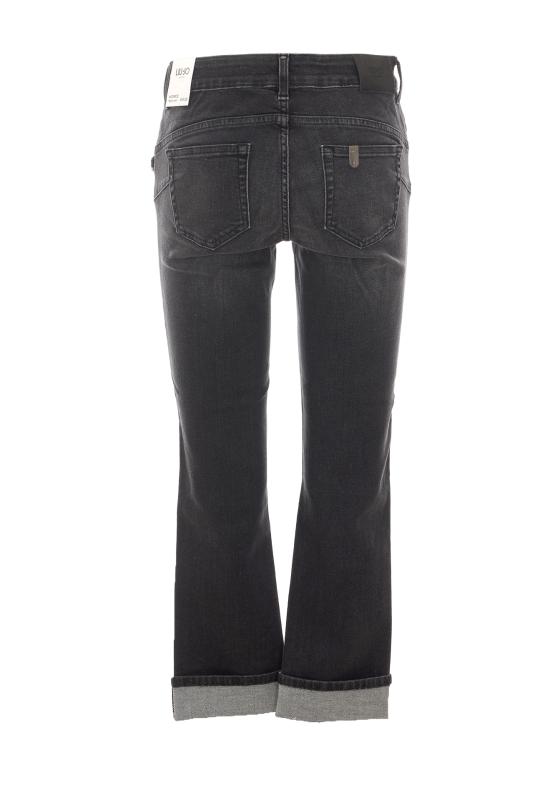 26FW 리우조 데님 팬츠 UF6006D4797 87507 Black - LIU JO