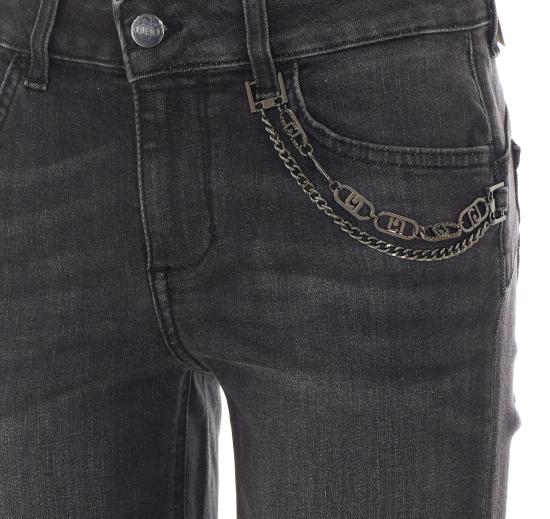 26FW 리우조 데님 팬츠 UF6006D4797 87507 Black - LIU JO