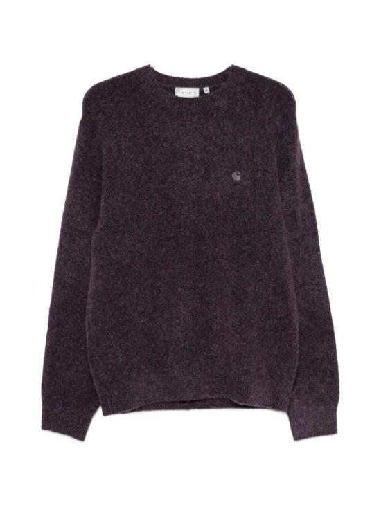 26FW 칼하트 WIP 스웨터 I035394 3Z9XX TANGLED SHADY PURPLE