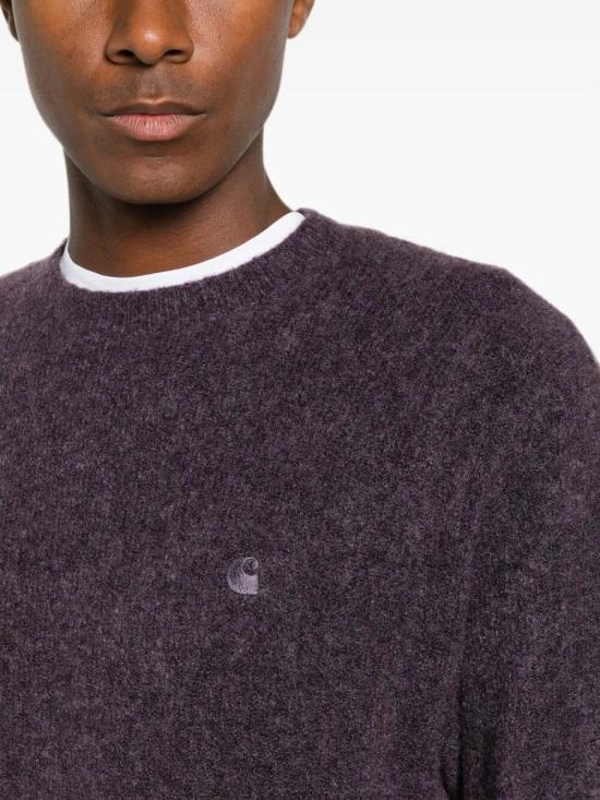 26FW 칼하트 WIP 스웨터 I035394 3Z9XX TANGLED SHADY PURPLE - CARHARTT WIP