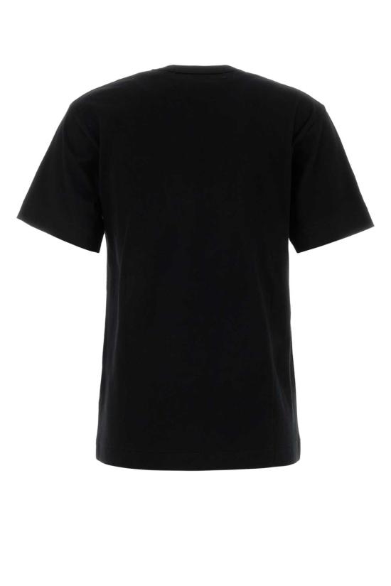 26FW 꼼데가르송 골드하트 와펜 반팔티 AXT216051 BLACK - COMME DES GARCONS