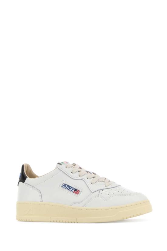 26FW 오트리 메달리스트 로우 스니커즈 AULM BG02 White - AUTRY