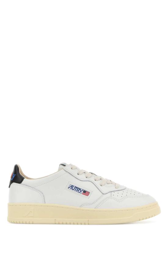 26FW 오트리 메달리스트 로우 스니커즈 AULM BG02 White