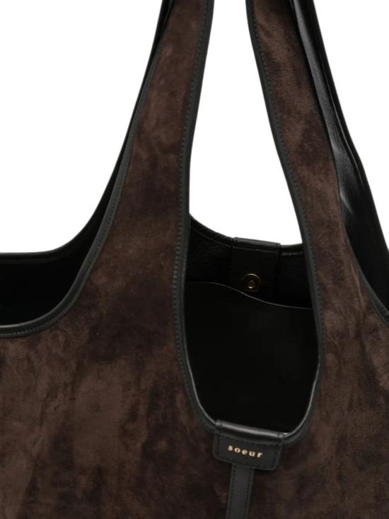 26FW 쉐르 숄더백 SEM0365DOUCE MAR03 MARRON FONCE - SOEUR